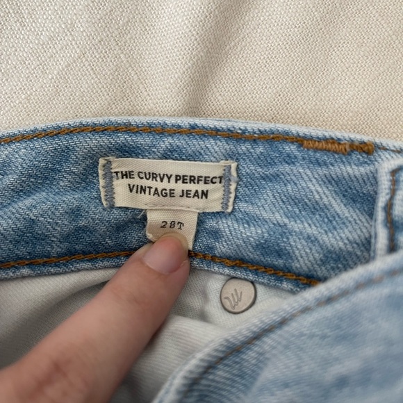Madewell Curvy Perfect Vintage Jeans - 28T - Picture 6 of 7